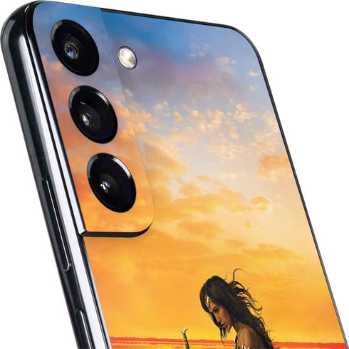 DC Comics Wonder Woman Character Movie Poster Galaxy S22 Skin